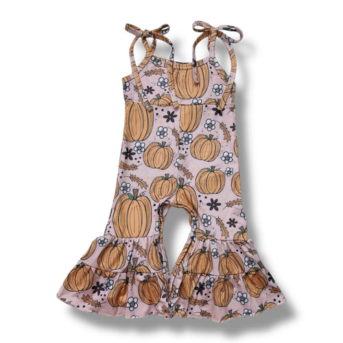 Pumpkin Flare Romper