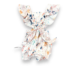 Baby Satin Woodland Romper