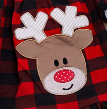 Load image into Gallery viewer, Plaid Reindeer Dress