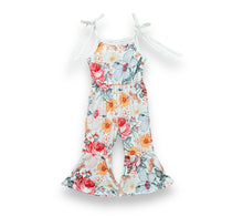 Load image into Gallery viewer, Floral Tie Romper