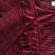 Load image into Gallery viewer, Maroon Ruffle Dress