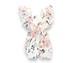 Baby Satin Woodland Romper