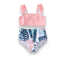 Load image into Gallery viewer, Tropical Two-Piece Swimsuit