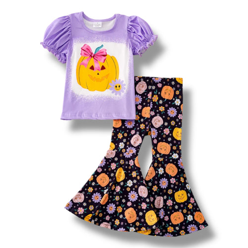 Pumpkin Bow Flare Set