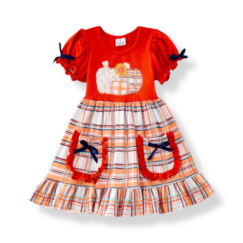 Plaid Pumpkin Dress