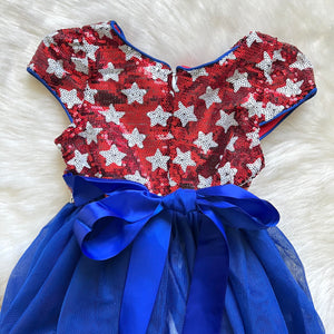 USA Sequin Tutu Dress