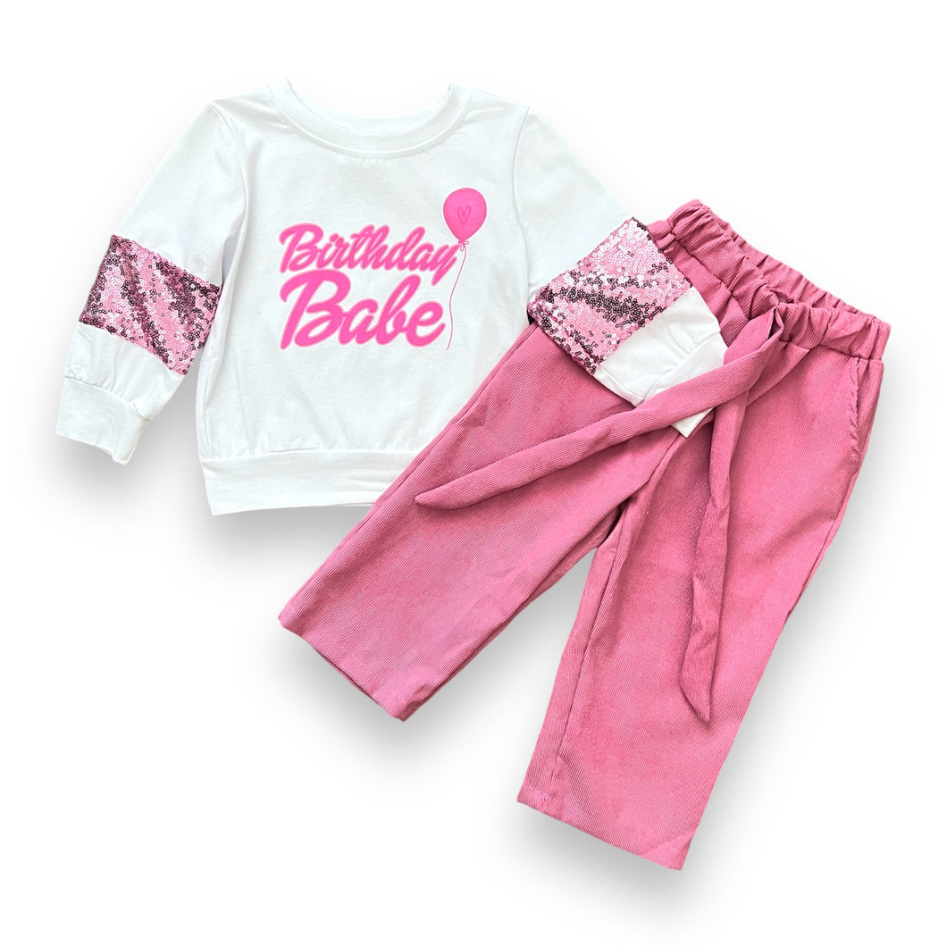 Birthday Babe Outfit Set