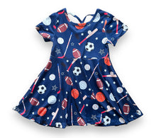 Load image into Gallery viewer, Sporty Girl Navy Dress